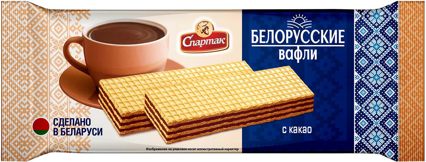 Вафли «БЕЛОРУССКИЕ» с какао